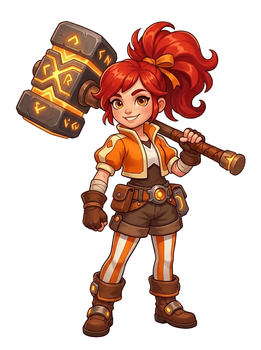 Geração TZK Hero Character